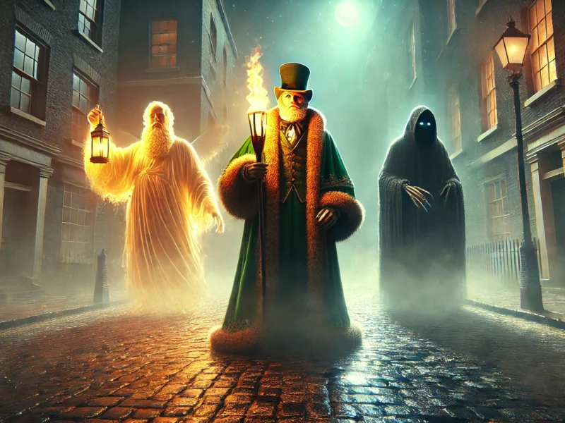 The Three Ghosts of "A Christmas Carol"